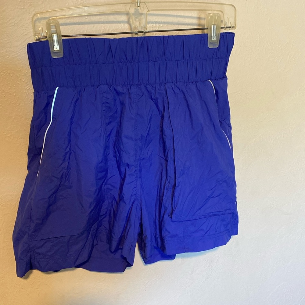 Fabletics ultra high waisted nylon shorts